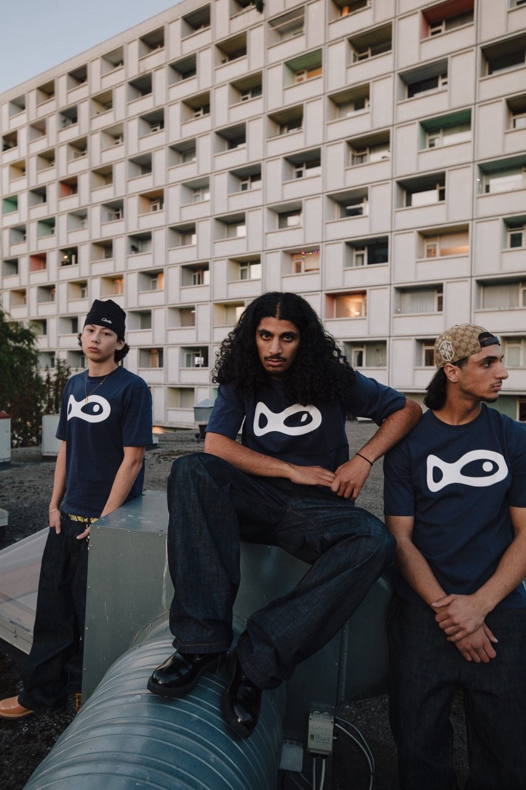 SEATIVA LOGO TEE (NAVY)